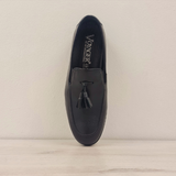 Voyager Tassel Slip On - Black