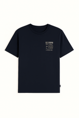 Lee Cooper Crew Front Printed Short Sleeve Tee