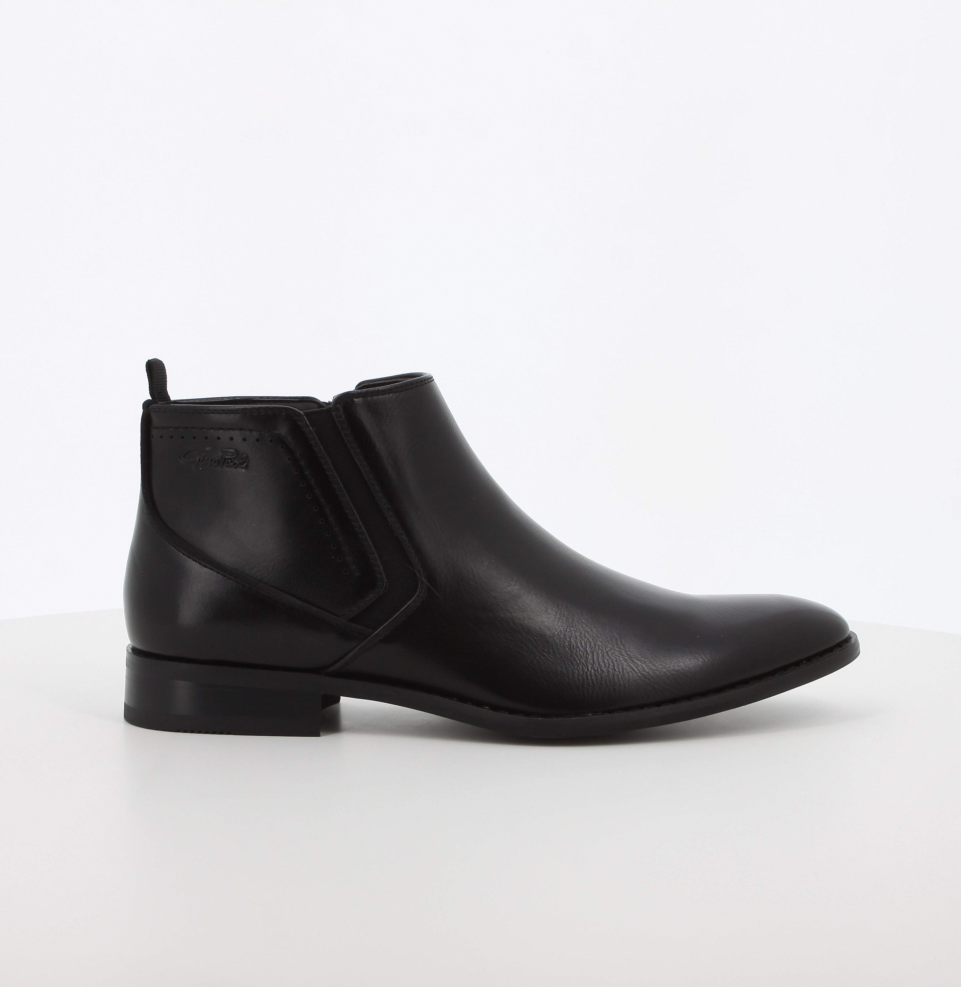 Gino Paoli Landyn Black Lace Up Formal Wear Shoe