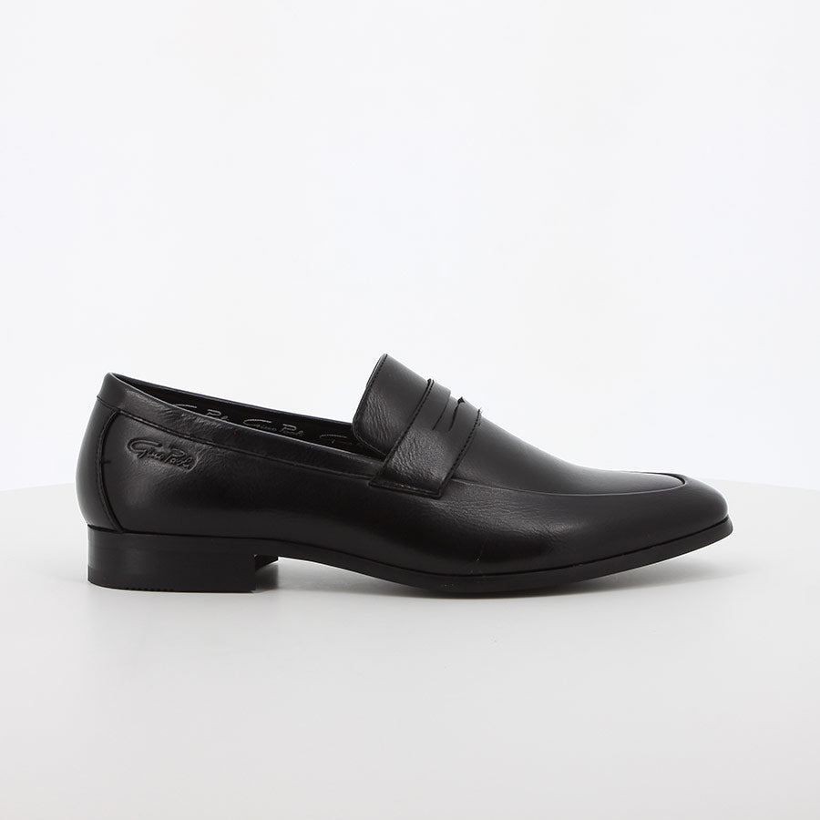 Gino Paoli Gianni Black Lace Up Formal Wear Shoe