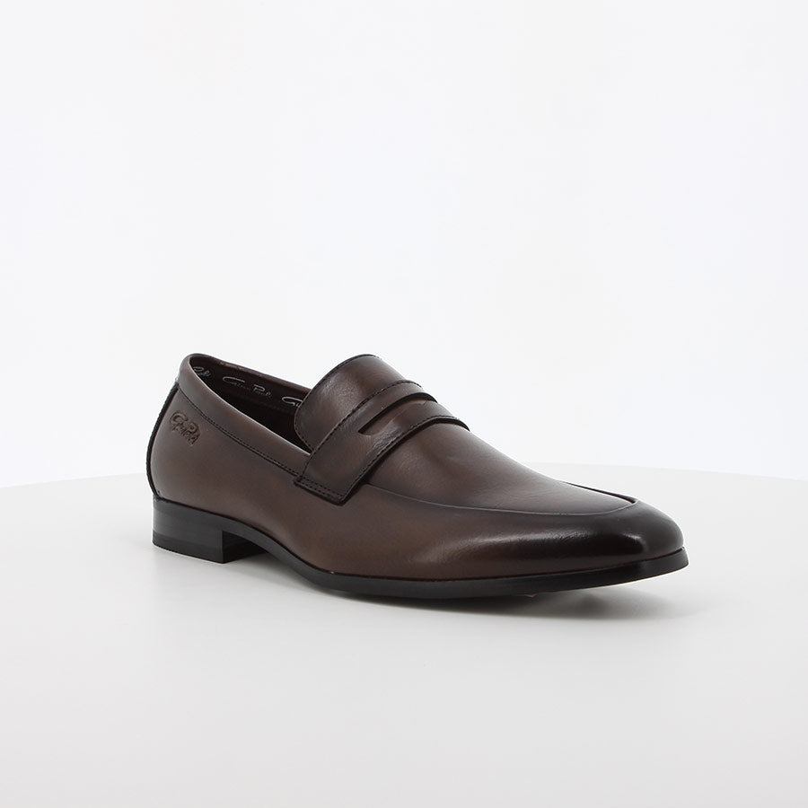 Gino Paoli Gianni Brown Lace Up Formal Wear Shoe