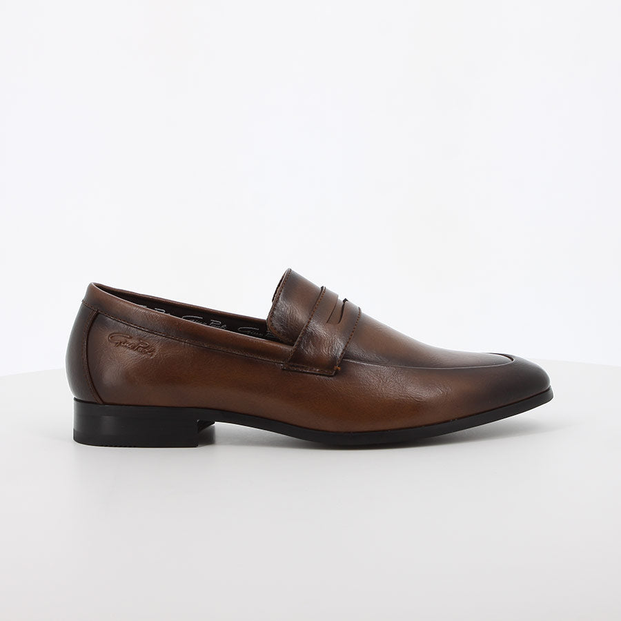 Gino Paoli Gianni Tan Lace Up Formal Wear Shoe