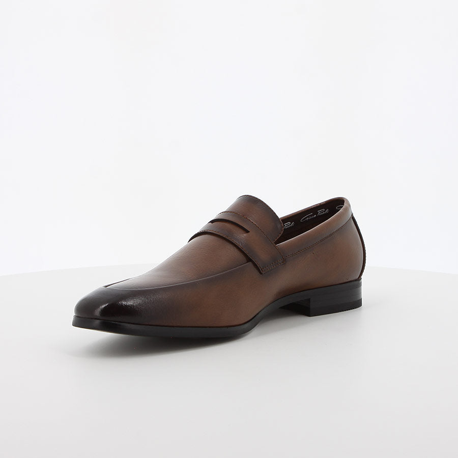 Gino Paoli Gianni Tan Lace Up Formal Wear Shoe