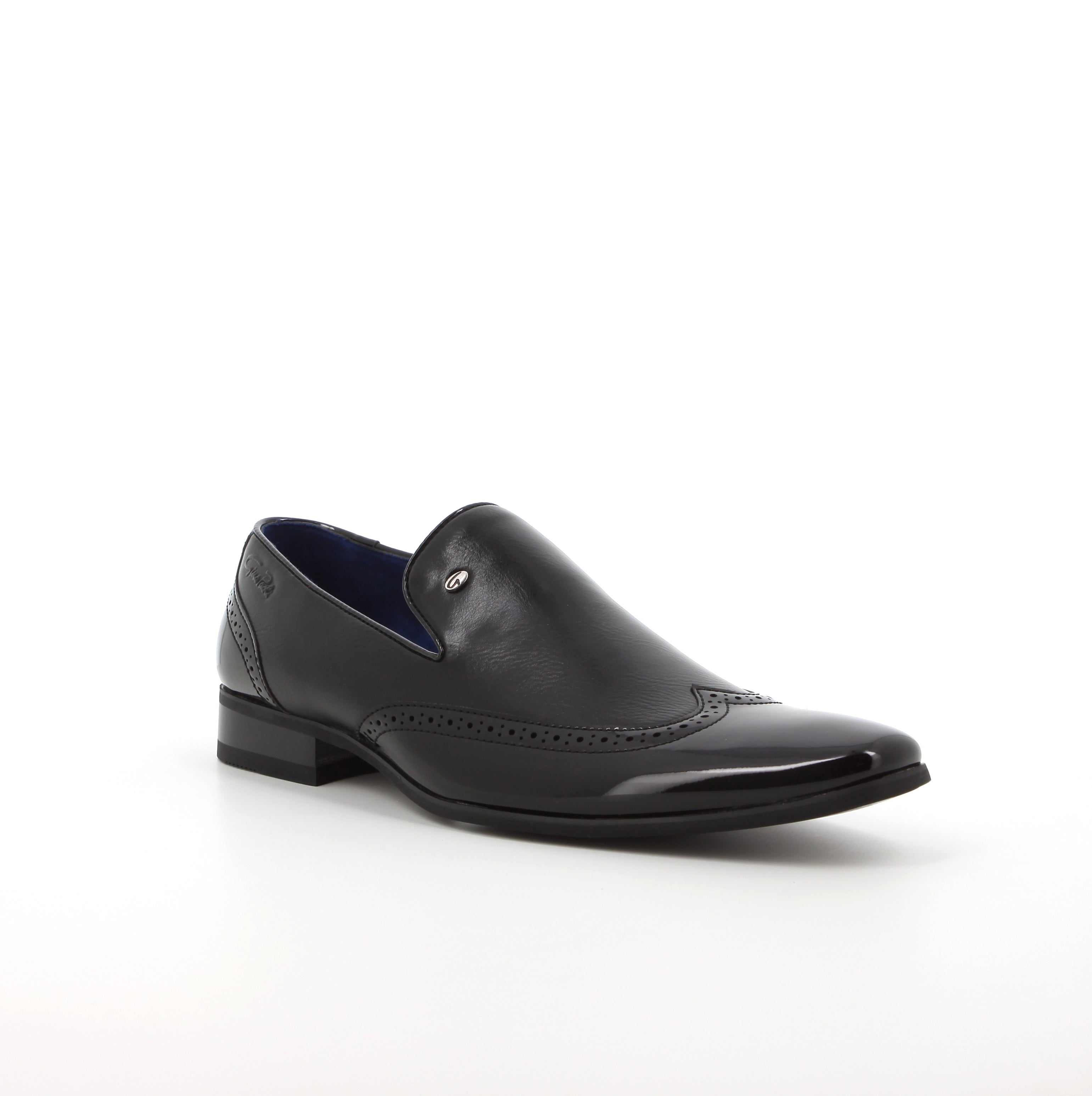 Gino Paoli Mylo Black Patent Formal Wear Shoe