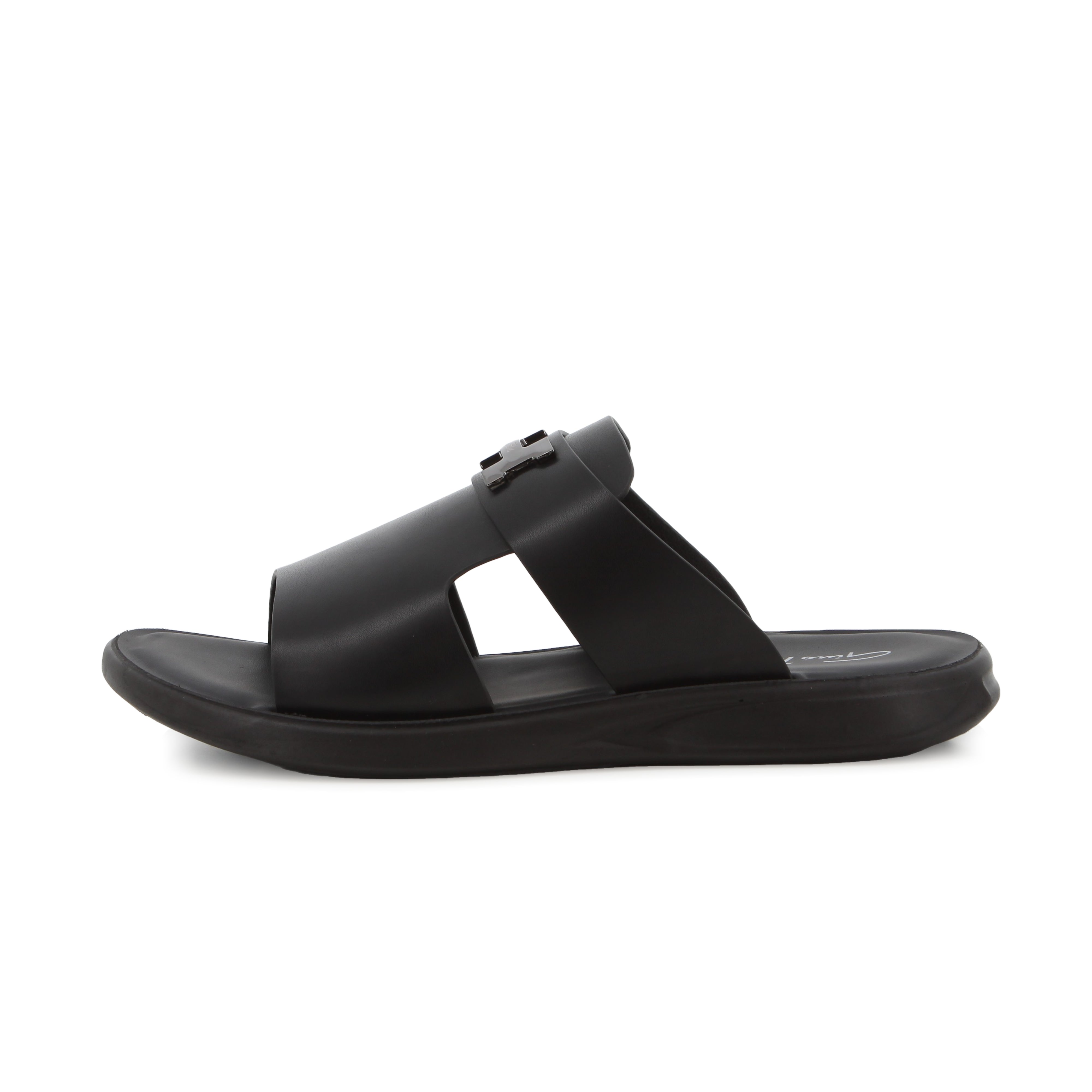 Gino Paoli Pu Sandal Tribe Black H