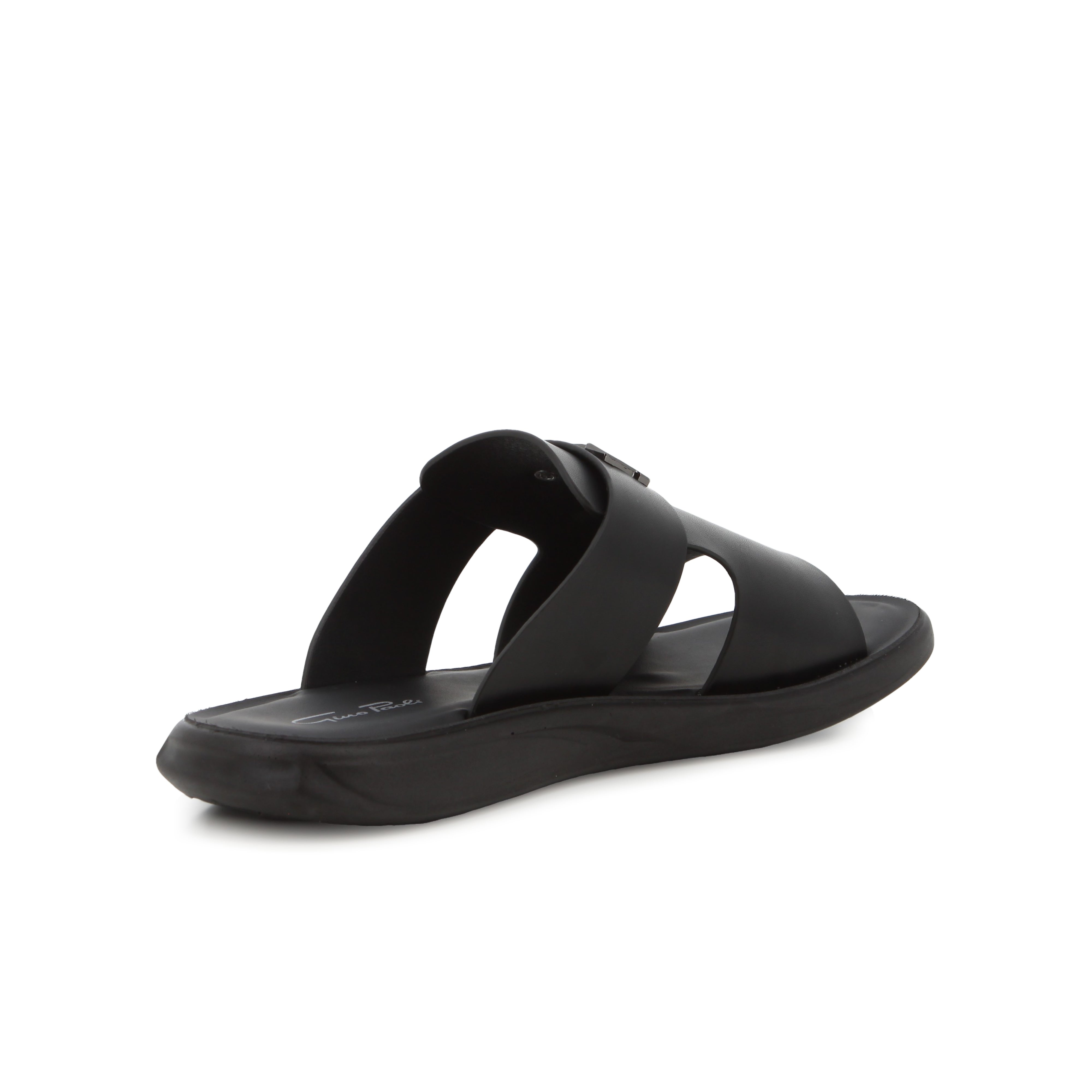 Gino Paoli Pu Sandal Tribe Black H