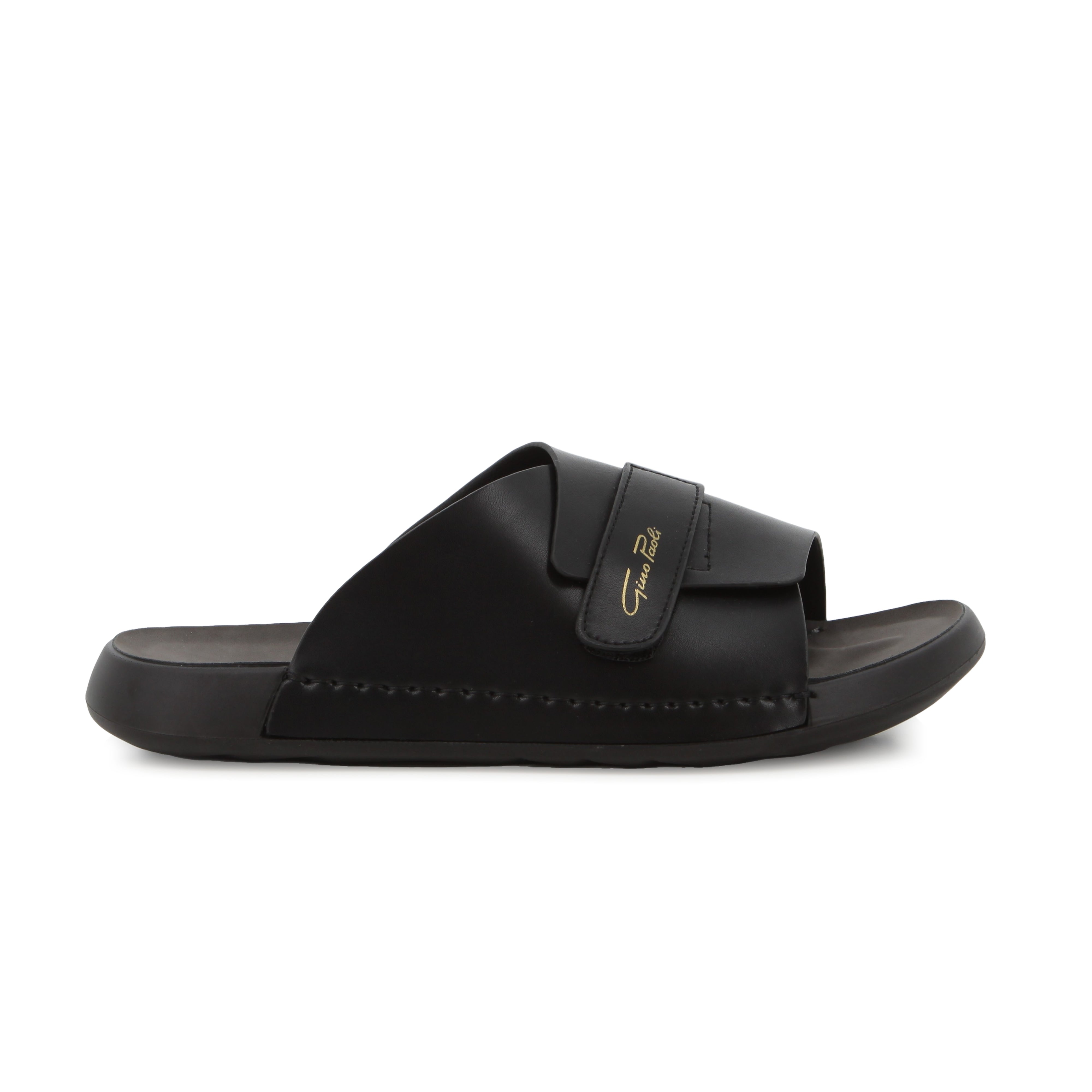 Gino Paoli Pu Sandal Tribe Black Toyko