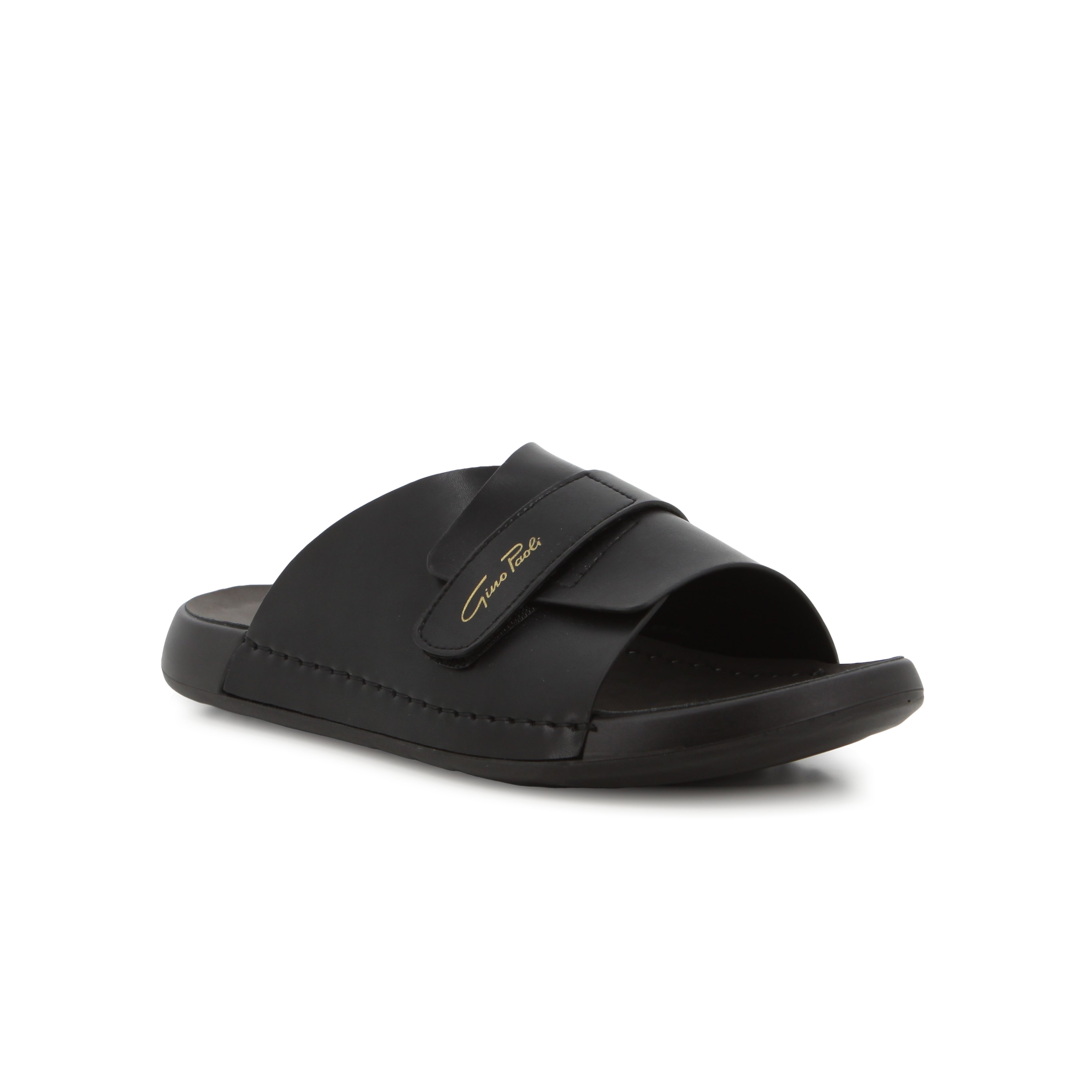 Gino Paoli Pu Sandal Tribe Black Toyko