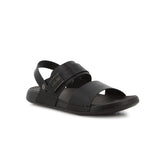 Gino Paoli Pu Sandal Tribe Black