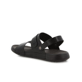 Gino Paoli Pu Sandal Tribe Black