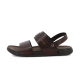 Gino Paoli Pu Sandal Tribe Brown