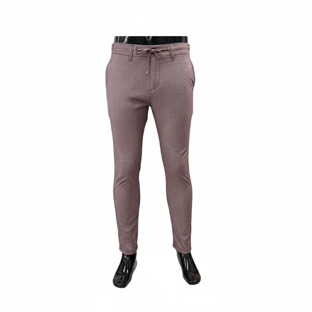 Pink Slim Fit Jogger Pants
