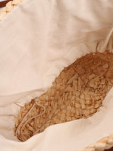 Stradivarious Straw Bag - Brown Straps