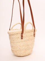 Stradivarious Straw Bag - Brown Straps