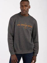 Lee Cooper Front Printed Long Sleeve Fleece Top