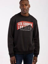 Lee Cooper Front Printed Long Sleeve Fleece Top