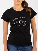Lee Cooper Raven Ladies Printed Tee