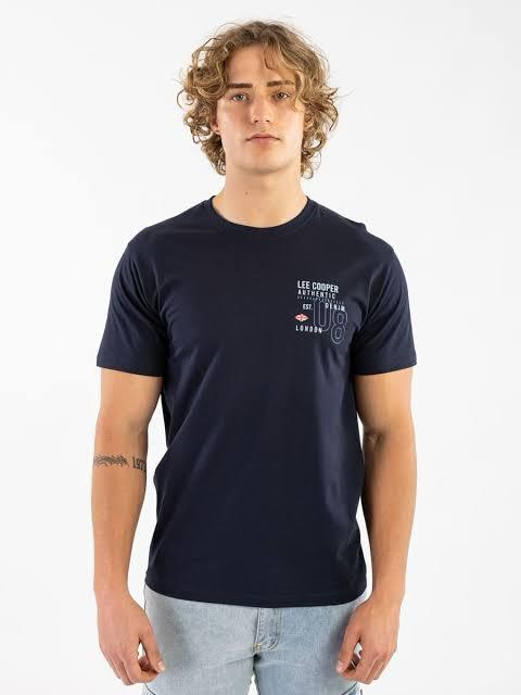 Lee Cooper Front Printed Short Sleeve Tee